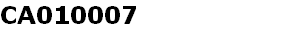 CA010007